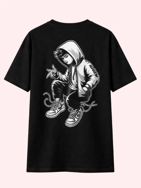 Black Dirtylane Oversized ZAKH T-Shirt